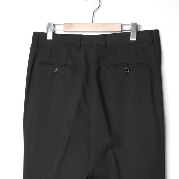 Hugo Boss Einstein Sigma Suit 100% Virgin Wool Crepe Black Classic Blazer Pants - Picture 6 of 16